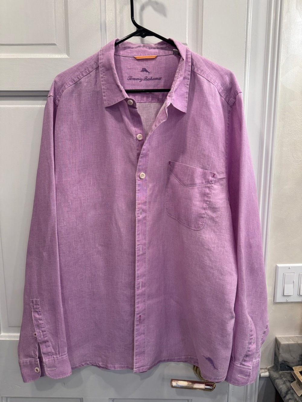 Tommy Bahama Men's 100% Linen Long-Sleeve Shirt